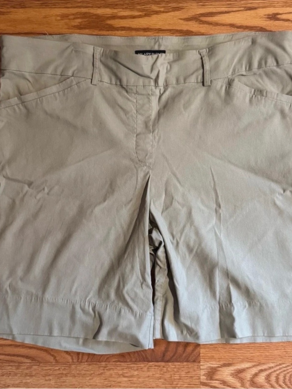 Hilary Radley Olive Green Women’s Bermuda Shorts